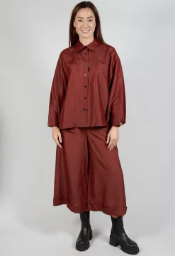 SOH Shirts & Blouses^Silk Shirt in Copper