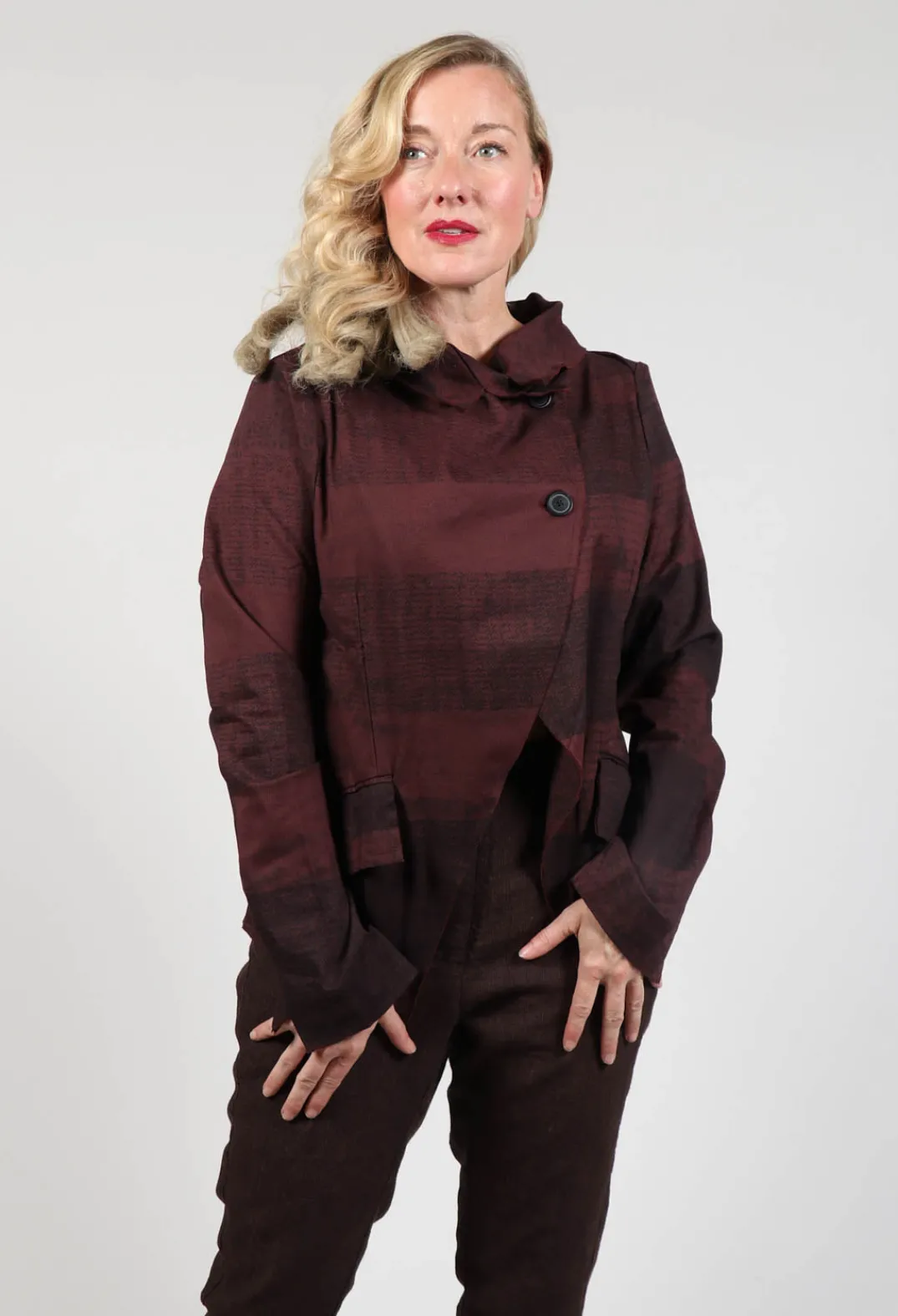 Rundholz Mainline Jackets^Single Button Jacket Rust Print