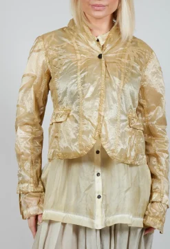 Rundholz Dip Jackets^Single Fasten Jacket in Wax Cloud