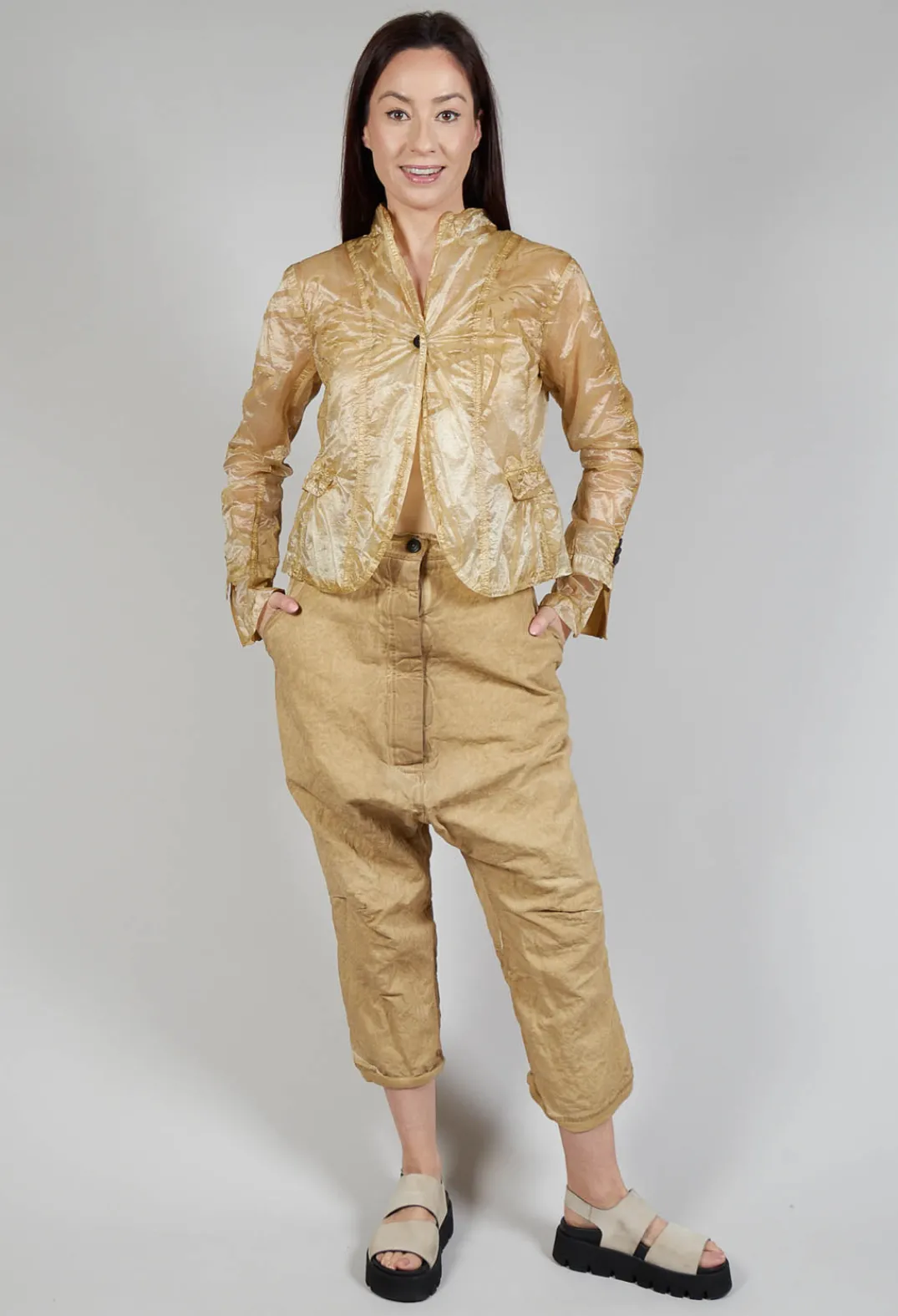 Rundholz Dip Jackets^Single Fasten Jacket in Wax Cloud