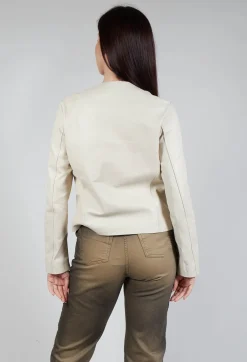 Ixos Jackets^Sinister Pelle Jacket in Sabbia
