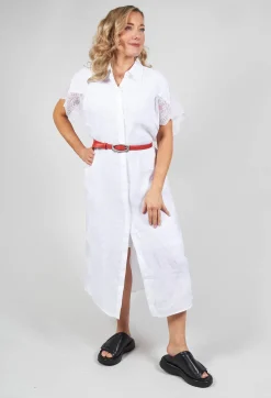 Beatrice B Belts^Skinny Leather Belt in Red