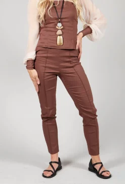 Malloni Co-ords & Suits^Skinny Trousers in Cioccolato
