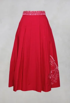 Maliparmi Skirts^Skirt in Cremisi-Crimson