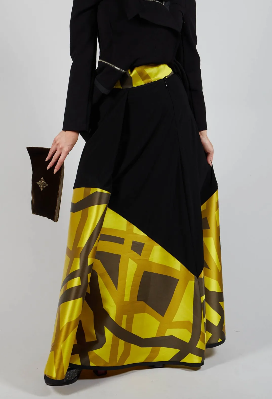 Xenia Design Skirts^Skirt Klar In Colourful Yellow