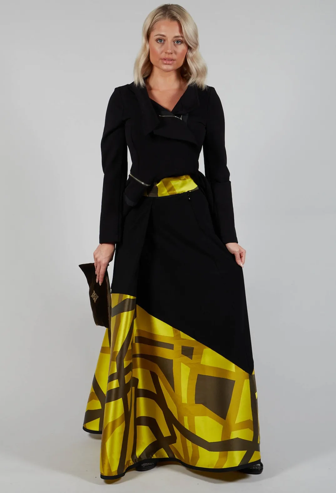Xenia Design Skirts^Skirt Klar In Colourful Yellow