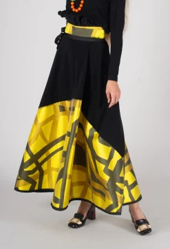 Xenia Design Skirts^Skirt Klar In Colourful Yellow