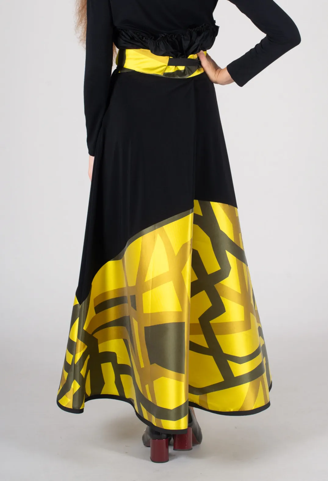 Xenia Design Skirts^Skirt Klar In Colourful Yellow