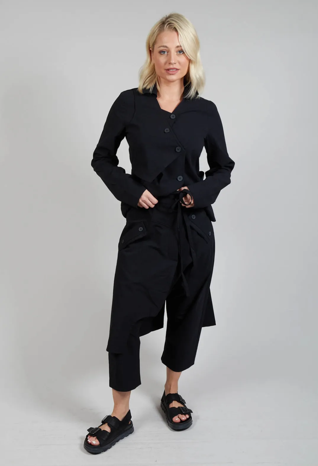 Pal Offner Trousers^Skirt Trousers in Black