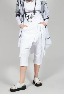 Pal Offner Trousers^Skirt Trousers in White