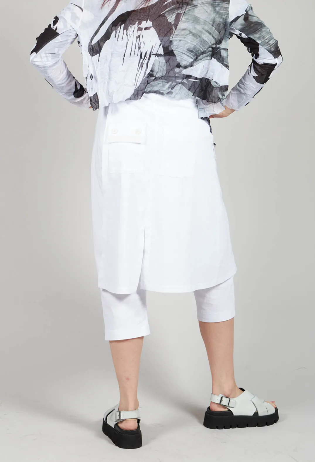 Pal Offner Trousers^Skirt Trousers in White