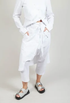 Pal Offner Trousers^Skirt Trousers in White