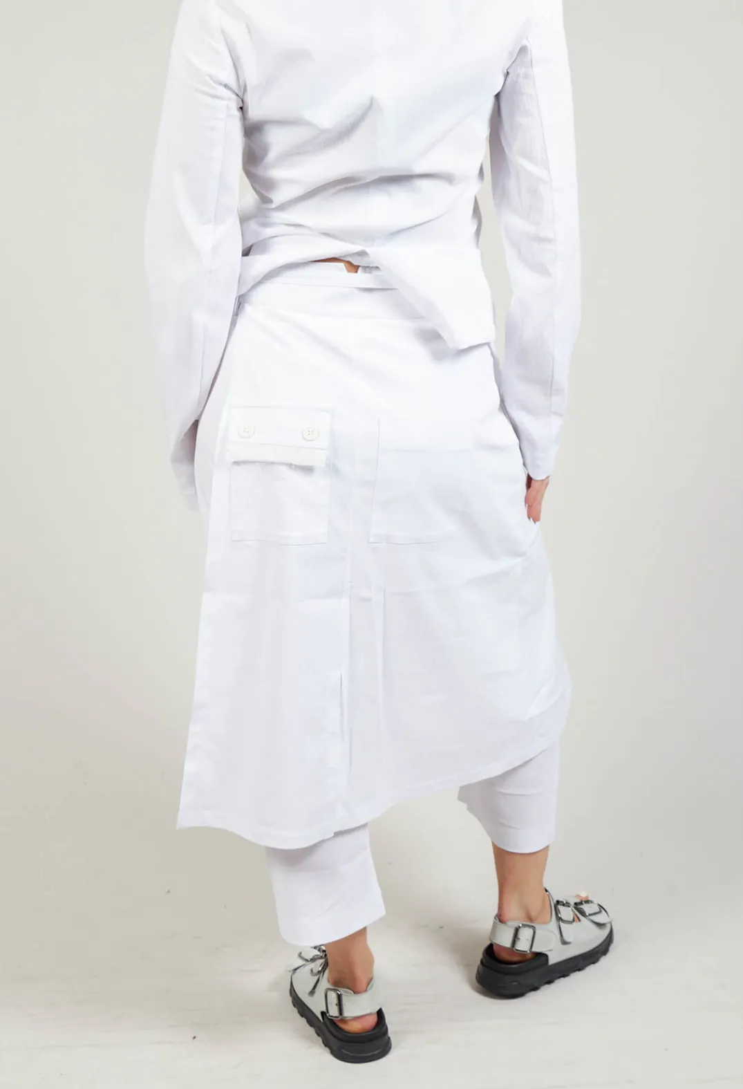 Pal Offner Trousers^Skirt Trousers in White