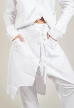 Pal Offner Trousers^Skirt Trousers in White