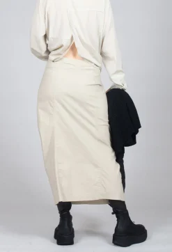 Rundholz Dip Skirts^Skirt with Statement Pockets in Eraser