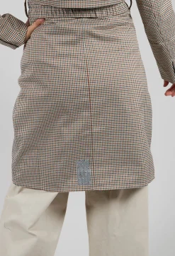 BRGN Coats^Skyet Coat in Beige Check