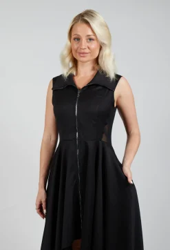 La Haine Dresses^Sleeveless Dress in Black