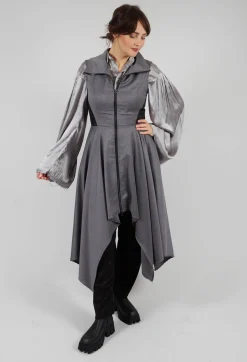 La Haine Dresses^Sleeveless Dress in Grey