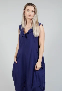 Rundholz Black Label Dresses^Sleeveless Dress with Feature Neckline in Azur
