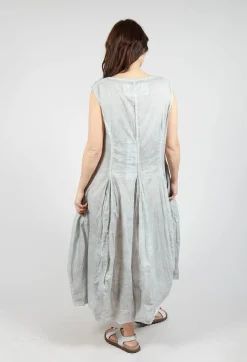 Rundholz Black Label Dresses^Sleeveless Dress with Tulip Hem in Grey Cloud