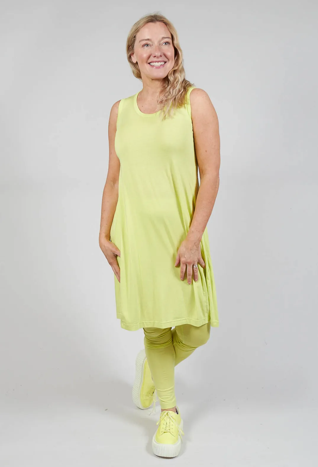 Rundholz Black Label Dresses^Sleeveless Jersey Dress in Sun