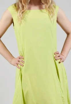 Rundholz Black Label Dresses^Sleeveless Jersey Dress with Tulip Hem in Sun