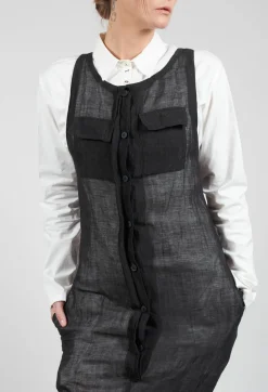 Marc Point Jumpsuits^Sleeveless Jumpsuit in Black / White