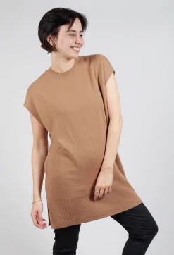 Bitte Kai Rand Tops^Sleeveless Knitted Vest in Camel