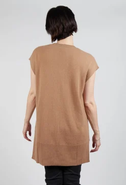 Bitte Kai Rand Tops^Sleeveless Knitted Vest in Camel