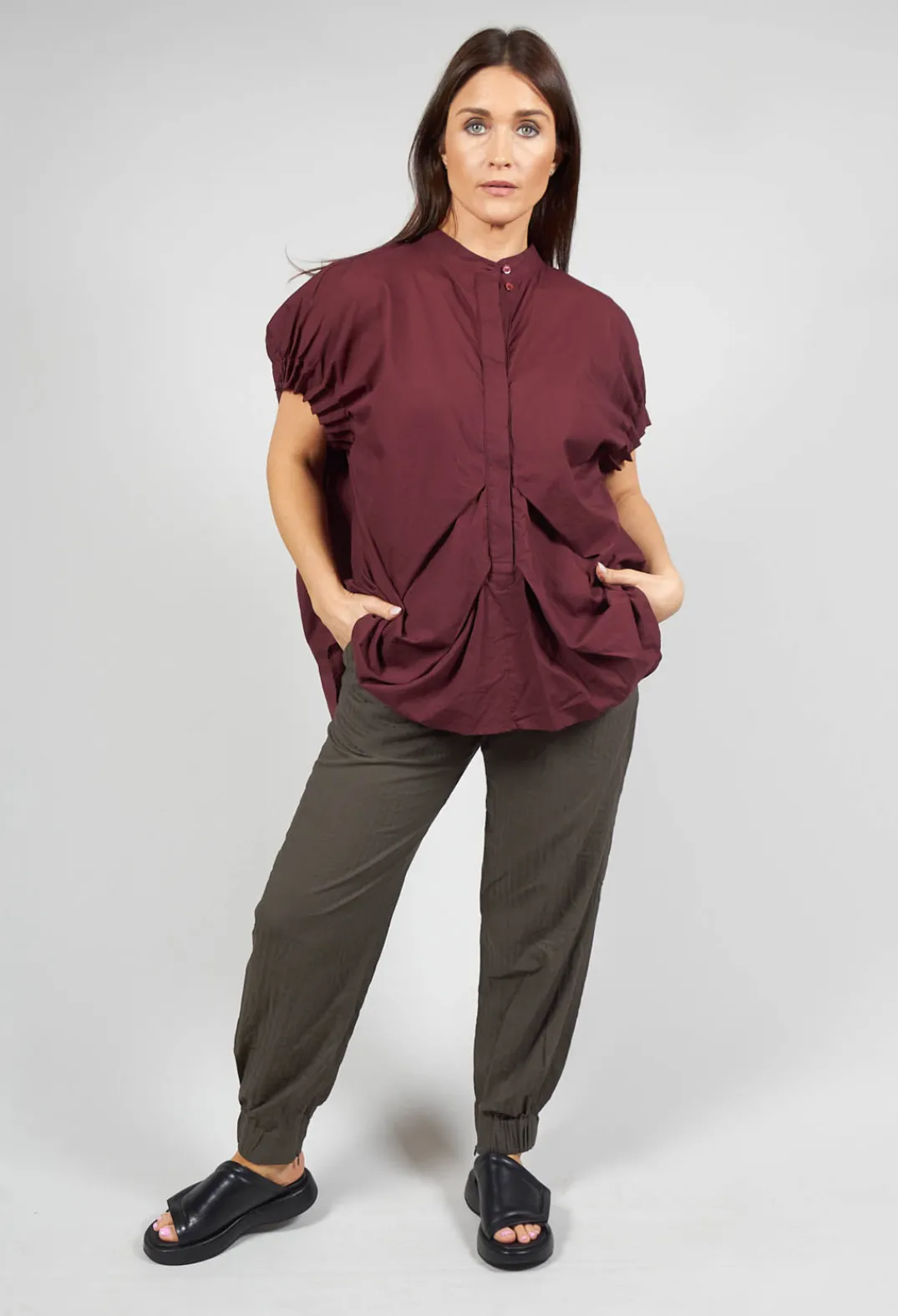 Malloni Shirts & Blouses^Sleeveless Shirt in Granato