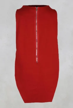 Nuovo Borgo Shirts & Blouses^Sleeveless Shirt with Side Slits in Red