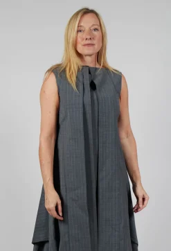 Malloni Dresses^Sleeveless Smock Dress in Grigio
