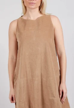 Album Di Famiglia Tops^Sleeveless Tunic V in Sugar