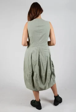Rundholz Black Label Dresses^Sleeveless Zip Through Dress in Defender