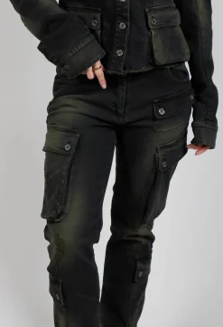 Masnada Trousers^Slim Jeans in Denim Moss