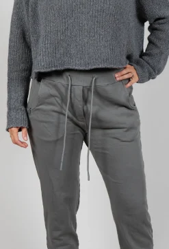 Rundholz Black Label Trousers^Slim Leg Joggers in Rock