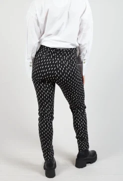 Bitte Kai Rand Trousers^Slim Leg Trousers in Black Print
