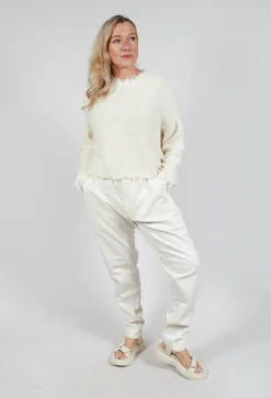 Rundholz Mainline Trousers^Slim Leg Trousers in Galaxy Paint