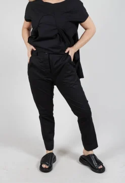 Rundholz Mainline Trousers^Slimline Trouser in Black