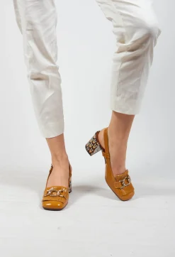 Chie Mihara Heels^Sling Back Heel with Fringing Detail