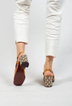 Chie Mihara Heels^Sling Back Heel with Fringing Detail
