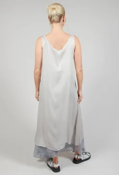 Umit Unal Dresses^Slip Dress in Original Lilac Cream