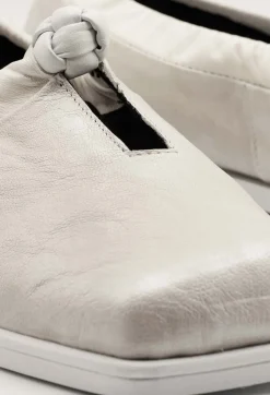 Papucei Flats^Slip on Misco Loafers in White