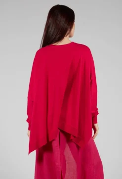 Sarah Pacini Cardigans^Slouch Cardigan in Raspberry