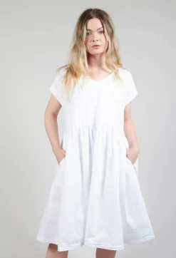Amici Dresses^Smock Dress in Bianco