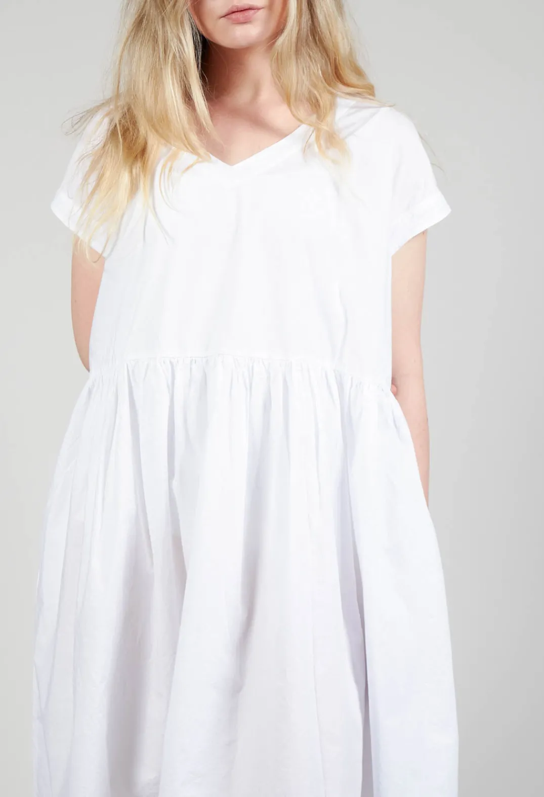Amici Dresses^Smock Dress in Bianco