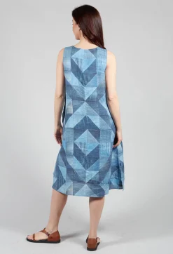Elemente Clemente Dresses^Som Reversible Dress in Denim