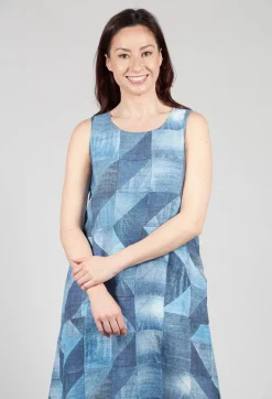 Elemente Clemente Dresses^Som Reversible Dress in Denim
