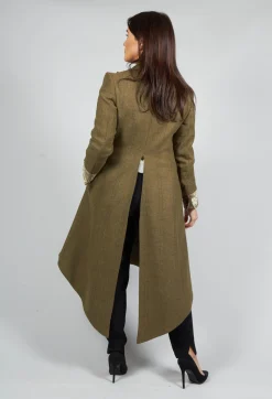 T.ba Coats^Soul Embroidery Coat in Tweed