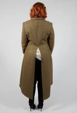 T.ba Coats^Soul Embroidery Coat in Tweed